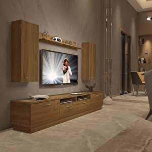 Trendstyle 5220d Mdf Tv Ünitesi Tv Sehpası Naturel Pera