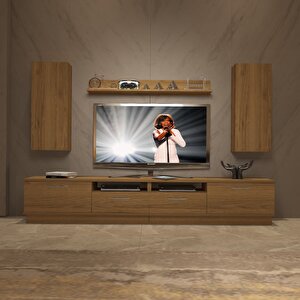 Trendstyle 5220d Mdf Tv Ünitesi Tv Sehpası Naturel Pera