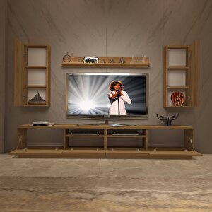 Trendstyle 5220d Mdf Tv Ünitesi Tv Sehpası Naturel Pera