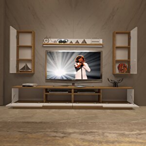 Trendstyle 5220ds Mdf Tv Ünitesi Tv Sehpası Pera Beyaz