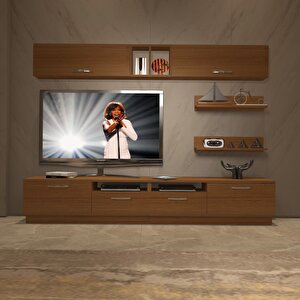 Trendstyle 5220 Slm Tv Ünitesi Tv Sehpası Naturel Ceviz