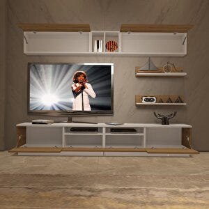 Trendstyle 5220s Mdf Tv Ünitesi Tv Sehpası Beyaz Pera