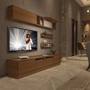 Trendstyle 5220s Mdf Tv Ünitesi Tv Sehpası Naturel Ceviz