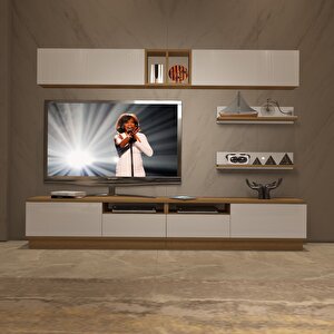Trendstyle 5220s Mdf Tv Ünitesi Tv Sehpası Pera Beyaz