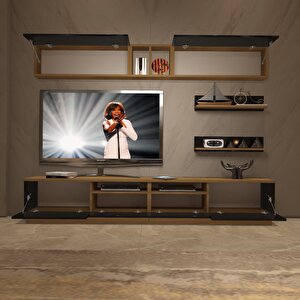 Trendstyle 5220s Mdf Tv Ünitesi Tv Sehpası Pera Siyah