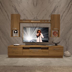 Trendstyle 5da Mdf Tv Ünitesi Tv Sehpası Naturel Pera