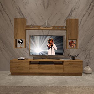 Trendstyle 5das Mdf Tv Ünitesi Tv Sehpası Naturel Pera