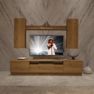 Trendstyle 5ds Mdf Tv Ünitesi Tv Sehpası Naturel Pera