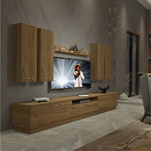 Trendstyle 8d Mdf Tv Ünitesi Tv Sehpası Naturel Pera