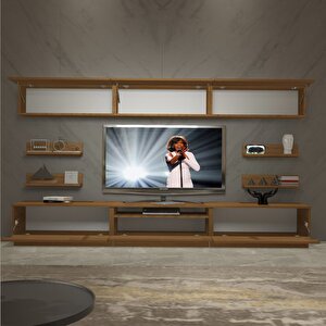 Trendstyle 8ys Mdf Tv Ünitesi Tv Sehpası Naturel Ceviz