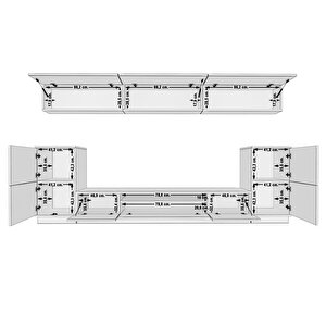 Trendstyle 9 Mdf Tv Ünitesi Tv Sehpası