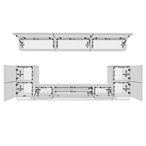 Trendstyle 9 Mdf Tv Ünitesi Tv Sehpası