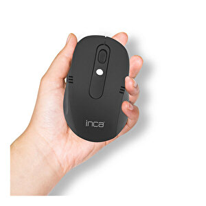 2.4ghz- 1600 Dpi Wireless Nano Receiver Mouse Black Iwm-370ts /  8681949012884