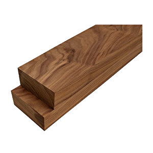 (1x2 Cm X 90 Cm 4 Adet) Ceviz Kereste Ahşap Çıta Taslak Tahta Ve Blok 90 cm