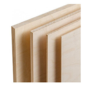 (ebat 29,7x42 Cm-kalınlık 8 Mm-4 Adet) Kavak Kontraplak Plaka Tabaka 8 mm