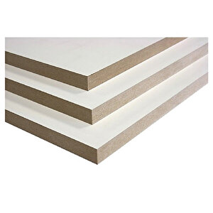 (ebat 20x80 Cm-kalınlık 4 Mm-7 Adet) Mdf Beyaz Laminat Plaka Tabaka 20x80 cm