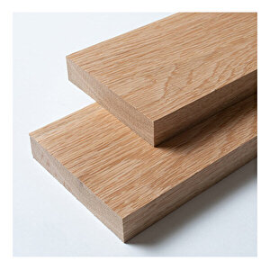(2x4 Cm X 50 Cm 3 Adet) Meşe Kereste Çıta Taslak Tahta Ve Ahşap Blok 50 cm