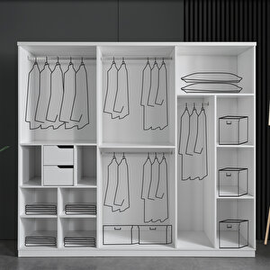 Focus Gardırop 240 cm