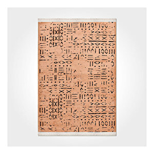 Crea Vena İskandinav Sarı Kilim 68013 100x200 cm