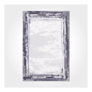 Crea Lumos Gri Beyaz Modern Kilim 61341 100x200 cm