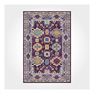 Crea Lumos Mürdüm Etnik Desen Kilim 61332