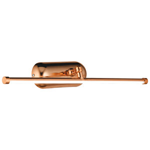 Antoin Rose Gold 12 Watt Modern Tablo Aplik Tasarım Flüt Aplik Yatak Başı Banyo Koridor Ledli Salon Aplik