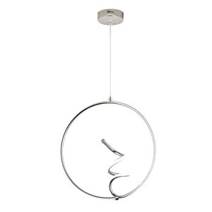 Framo Beyaz Sarkıt 56 Watt Sarkıt 3 Renkli Ledli Modern Mutfak Banyo Led Salon Sarkıt Avize