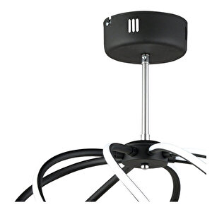 Gestel Siyah Sarkit 88 Watt Led Avize