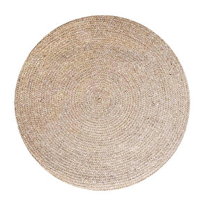 Mylıa Jüt Yuvarlak Kilim 9Ocm Bej Daire