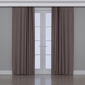 Blackout Metalik Gri (pilesiz) 150x260 cm