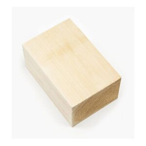 (2x9 Cm X 50 Cm 1 Adet) Ihlamur Çıta Kereste Tahta Linden Timber Taslak