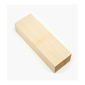 (5x5 Cm X 190 Cm 1 Adet) Ihlamur Çıta Kereste Tahta Linden Timber Taslak 190 cm