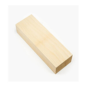 (10x10 Cm X 100 Cm 1 Adet) Ihlamur Kereste Çıta Tahta Linden Timber Taslak 100 cm