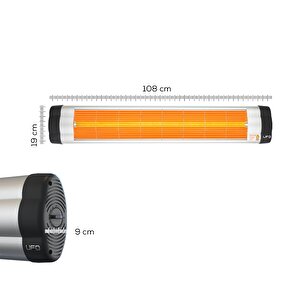 Star 2900 Watt Duvar Tipi Termostatlı Isıtıcı