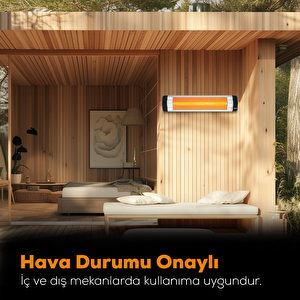 Ufo S/2400 W Duvar Tipi Isıtıcı - Termostatlı