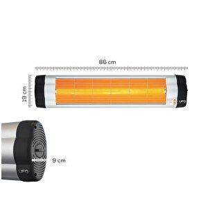 Star 1900 Watt Duvar Tipi Termostatlı Isıtıcı