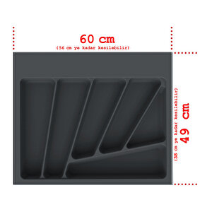Netaks çekmece Içi Kepçelik 60*49 Cm