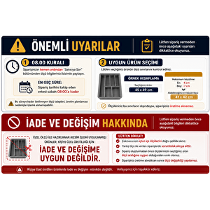 Netaks çekmece Içi Kepçelik 40*49 Cm