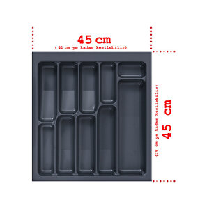 Netaks çekmece Içi Kaşiklik 45*45 Cm
