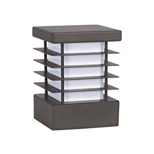 Bahçe Set Üstü Aydınlatma E27 12w 22x22cm Metal Siyah Dorbien-bsu-68270-bsy-m4