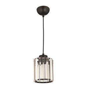 Elmas Modern Avize E27 12w 12cm Metal Siyah Dorbien-fz-7520-t1-bsy