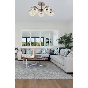 Vacuum Modern Avize E27 60w 65cm Metal Eskitme Dorbien-fz-7390-5e