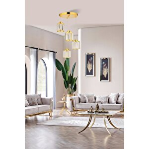 Bottle Modern Avize E27 48w 30cm Metal Gold Dorbien-fz-7383-4y-s