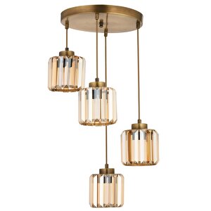 Bottle Modern Avize E27 48w 30cm Metal Eskitme Dorbien-fz-7383-4y-e