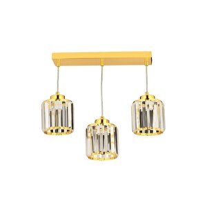 Bottle Modern Avize E27 36w 30x12cm Metal Gold Dorbien-fz-7383-3s-s