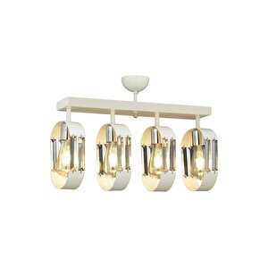 Speed Modern Avize E27 48w 40x12cm Metal Beyaz Dorbien-fz-7380-4s-b