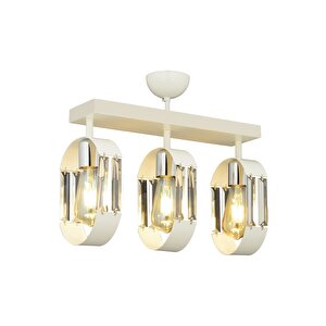 Speed Modern Avize E27 36w 30x12cm Metal Beyaz Dorbien-fz-7380-3s-b