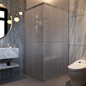 Duşakabin Kare Kumlama Karomat - Ölçü : 90x100 Cm 90x100 cm