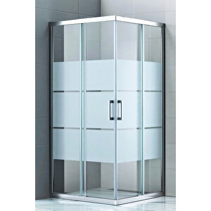 Duşakabin Kare 5mm Kumlama Box Yükseklik 190 Cm - Ölçü : 115x115 Cm 115x115 cm