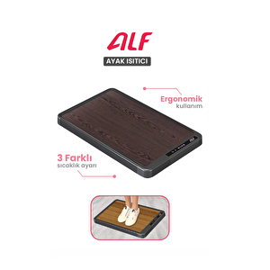 Wenge 3 Kademeli Ayak Isıtıcı